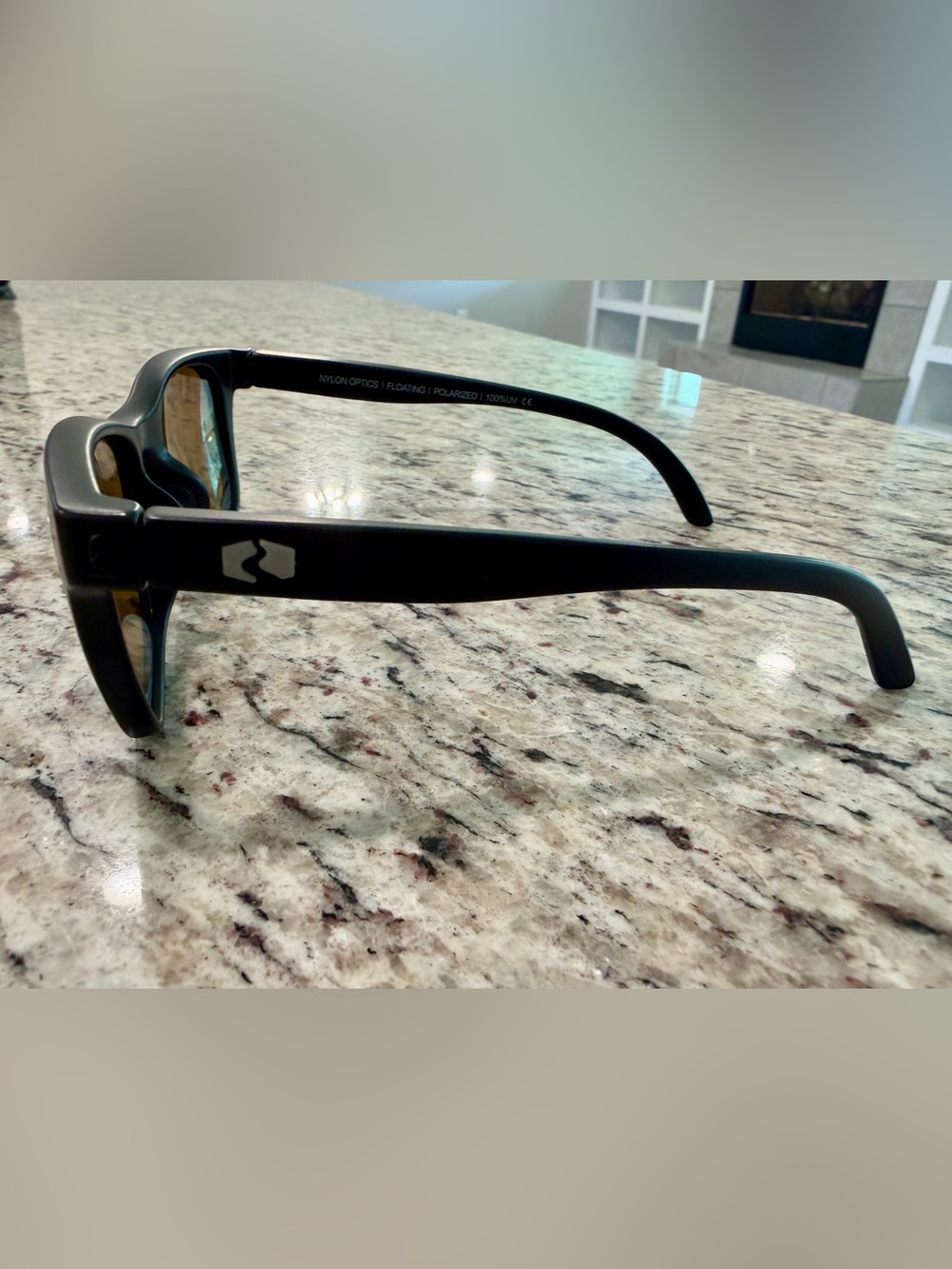 Rheos Black Nylon Optics Polarized Sunglasses 100% UV Protection 00140 - Picture 7 of 16